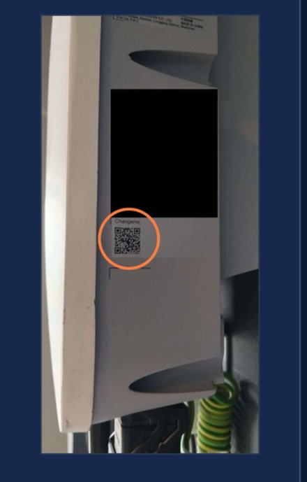 Huawei step 4: Scan the inverter QR